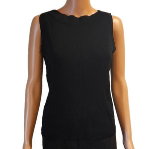 𝅺Jones New York black tank top (code-P148)